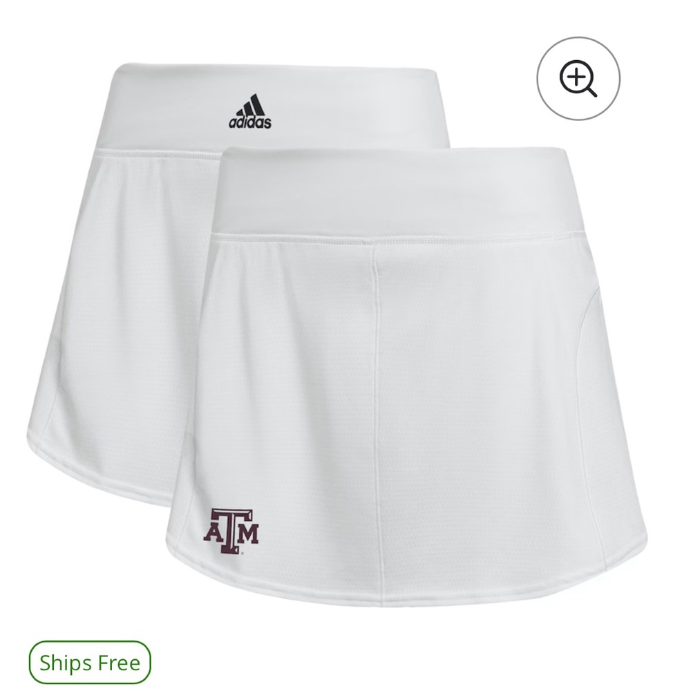 Women’s Texas A&M tennis skirt white size Medium. New with tags!